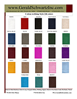 Cotton Color Chart